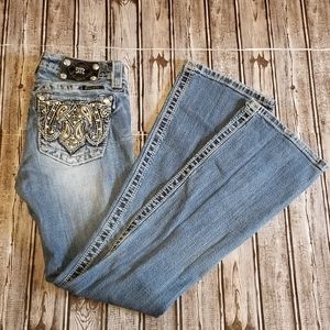 Miss Me Mid Rise Boot Jean's Size 26